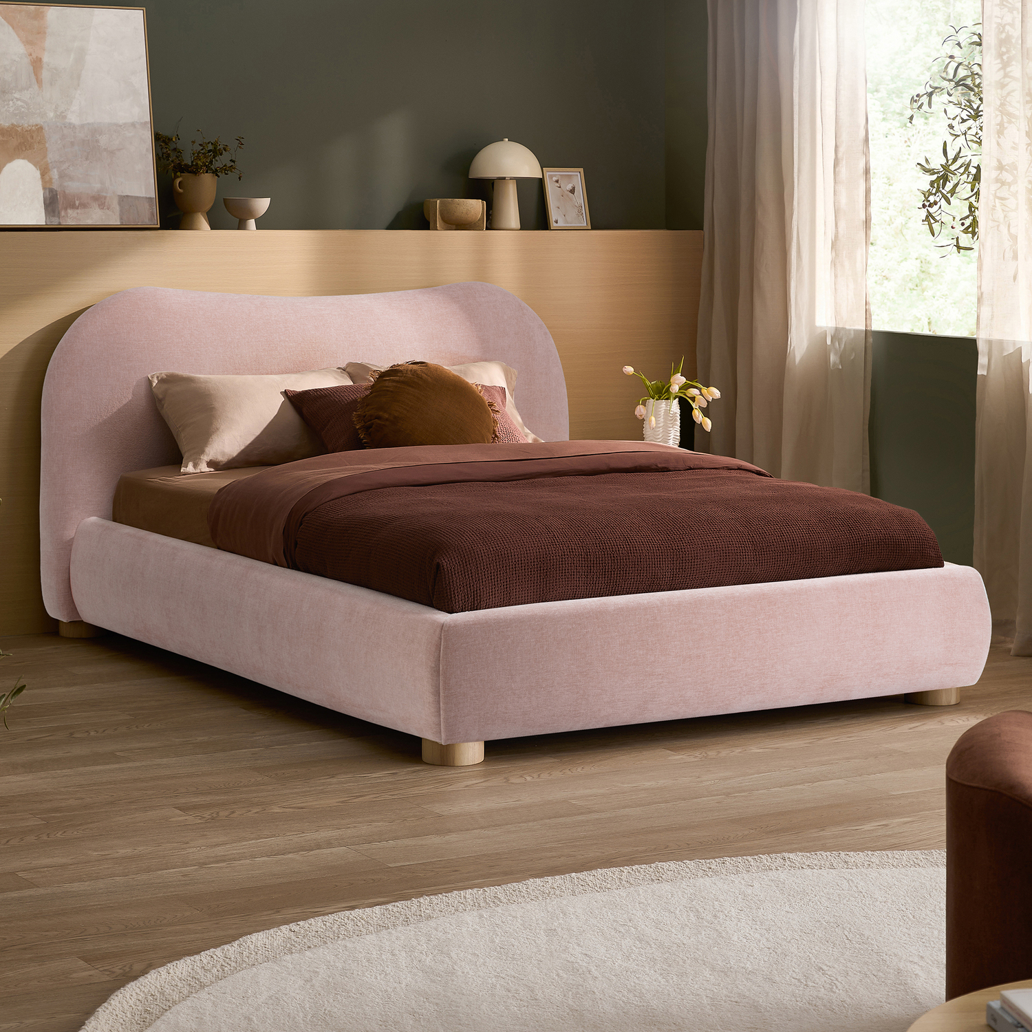 Paloma Boucle Bed
