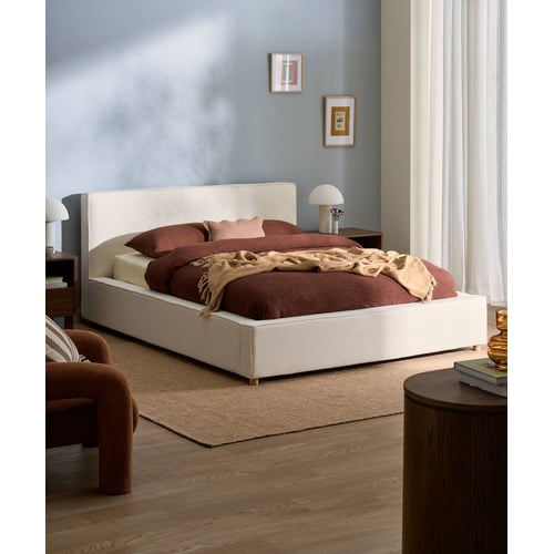 Hyde Boucle Gas Lift Queen Bed