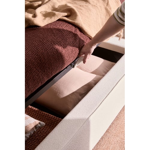 Hyde Boucle Gas Lift Queen Bed