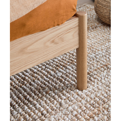 Barnaby Oak Wood Bed Frame