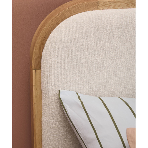Barnaby Oak Wood Bed Frame