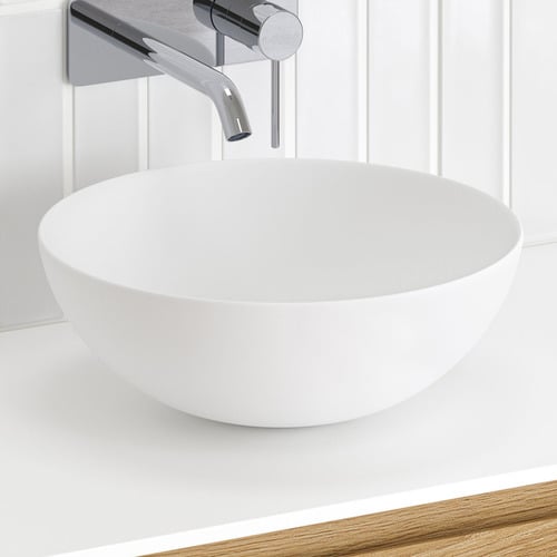 Sabina 360mm Round Ceramic Above Counter Basin