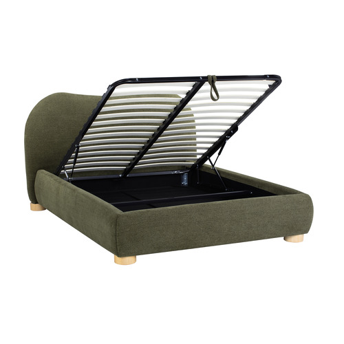 Paloma Boucle Gas Lift Storage Bed
