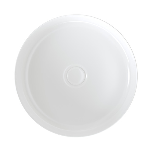 Sabina 400mm White Round Ceramic Above Counter Basin