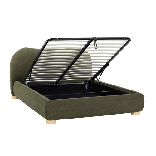 Paloma Boucle Gas Lift Storage Bed