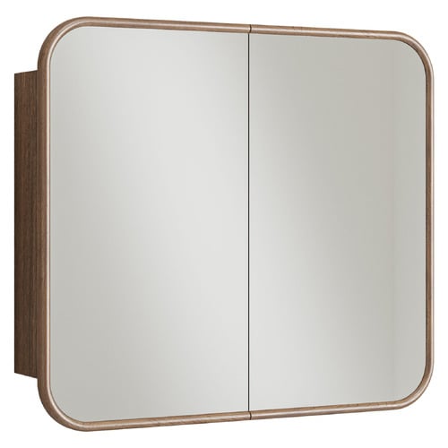 Bronte 900mm Rectangular Mirrored Shaving Cabinet