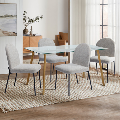 Herve Arch Upholstered Dining Chairs