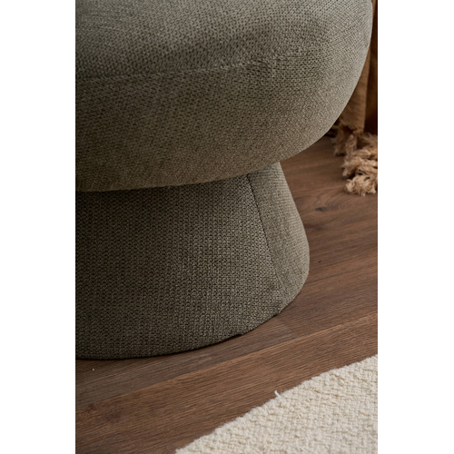 Eloise Chenille Swivel Armchair