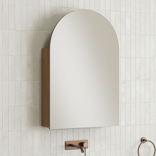 Mecca 600mm Arch Mirrored Shaving Cabinet