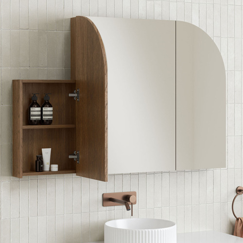 Mecca 1200mm Arch Mirrored Shaving Cabinet