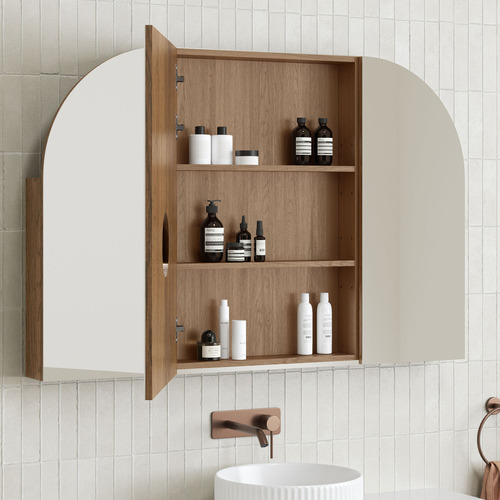 Mecca 1200mm Arch Mirrored Shaving Cabinet
