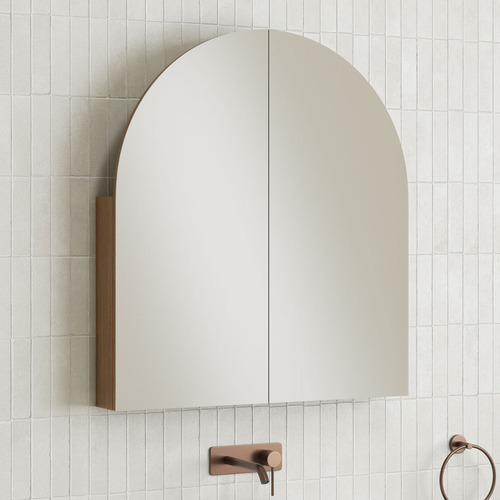 Mecca 800mm Arch Mirrored Shaving Cabinet