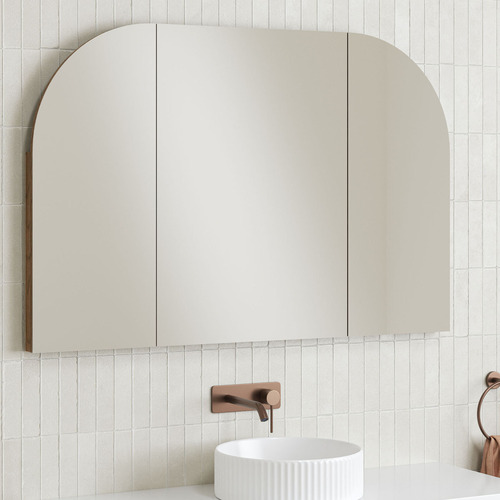 Mecca 1200mm Arch Mirrored Shaving Cabinet