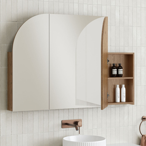 Mecca 1200mm Arch Mirrored Shaving Cabinet