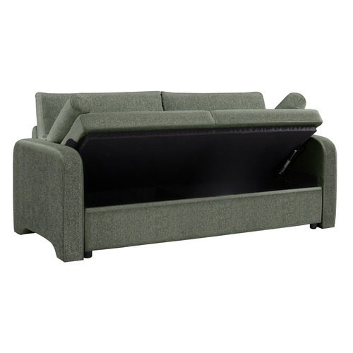 Frida 3 Seater Chenille Sofa with Storage