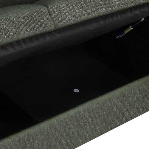 Frida 3 Seater Chenille Sofa with Storage