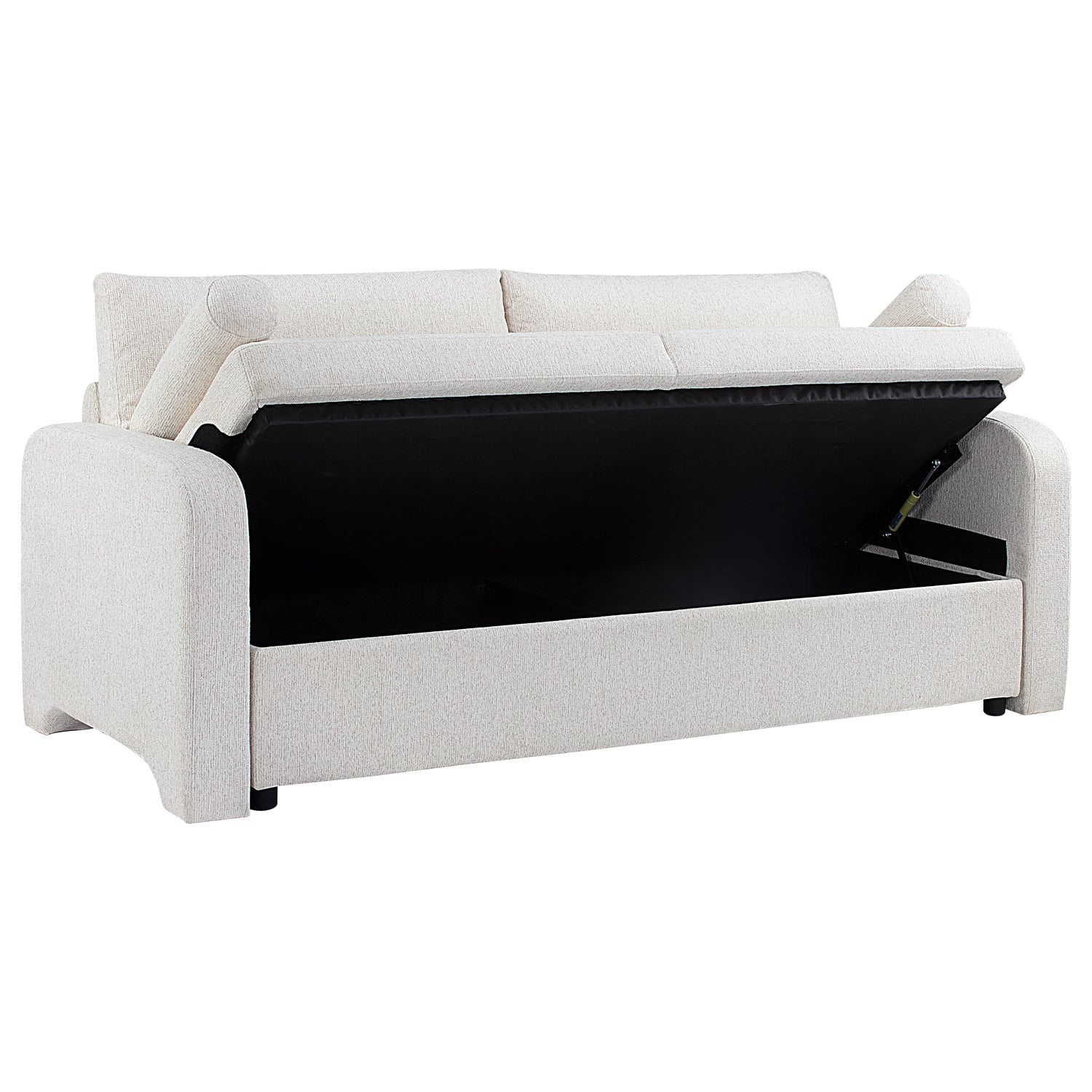 Frida 3 Seater Chenille Sofa with Storage