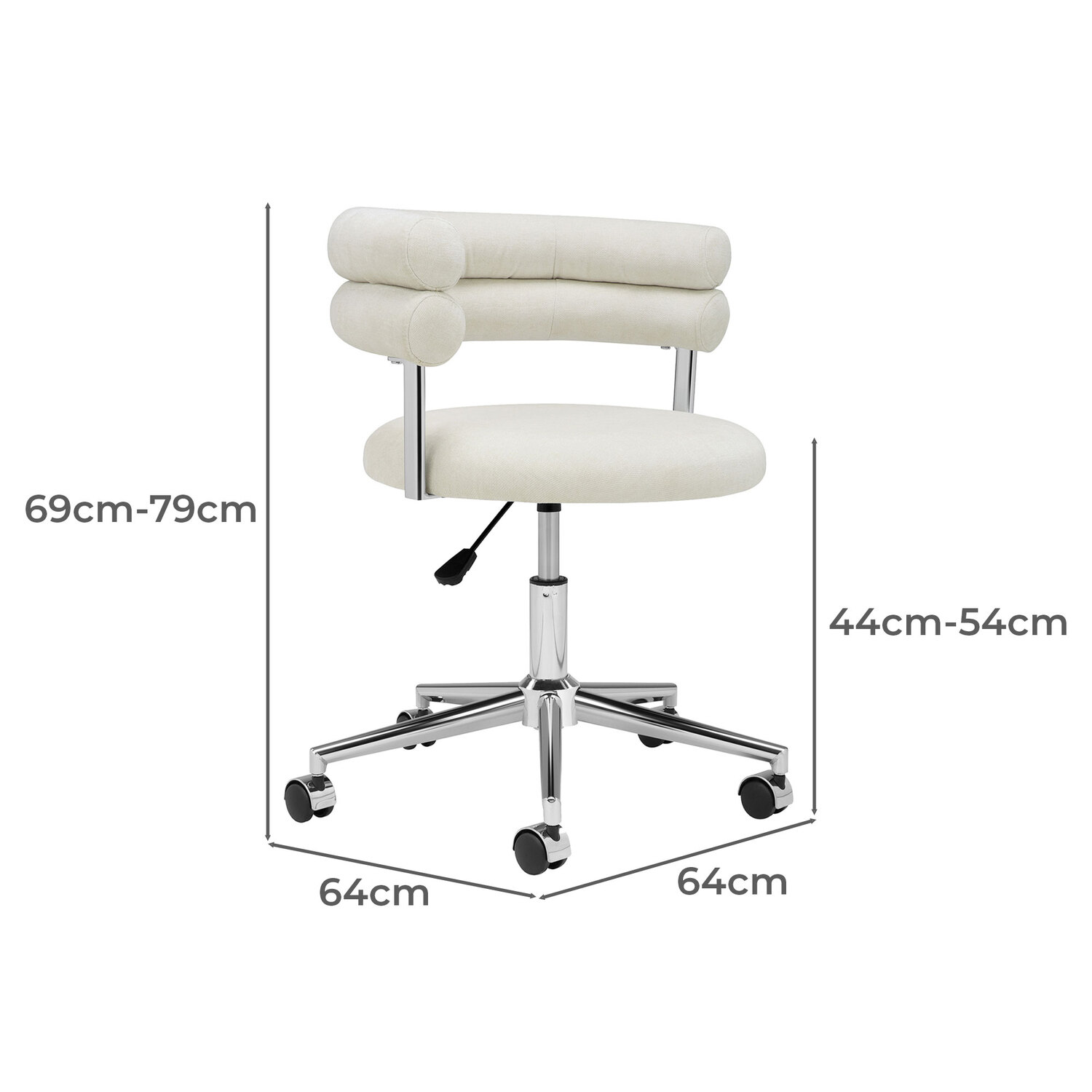 Astrid Chenille Office Chair
