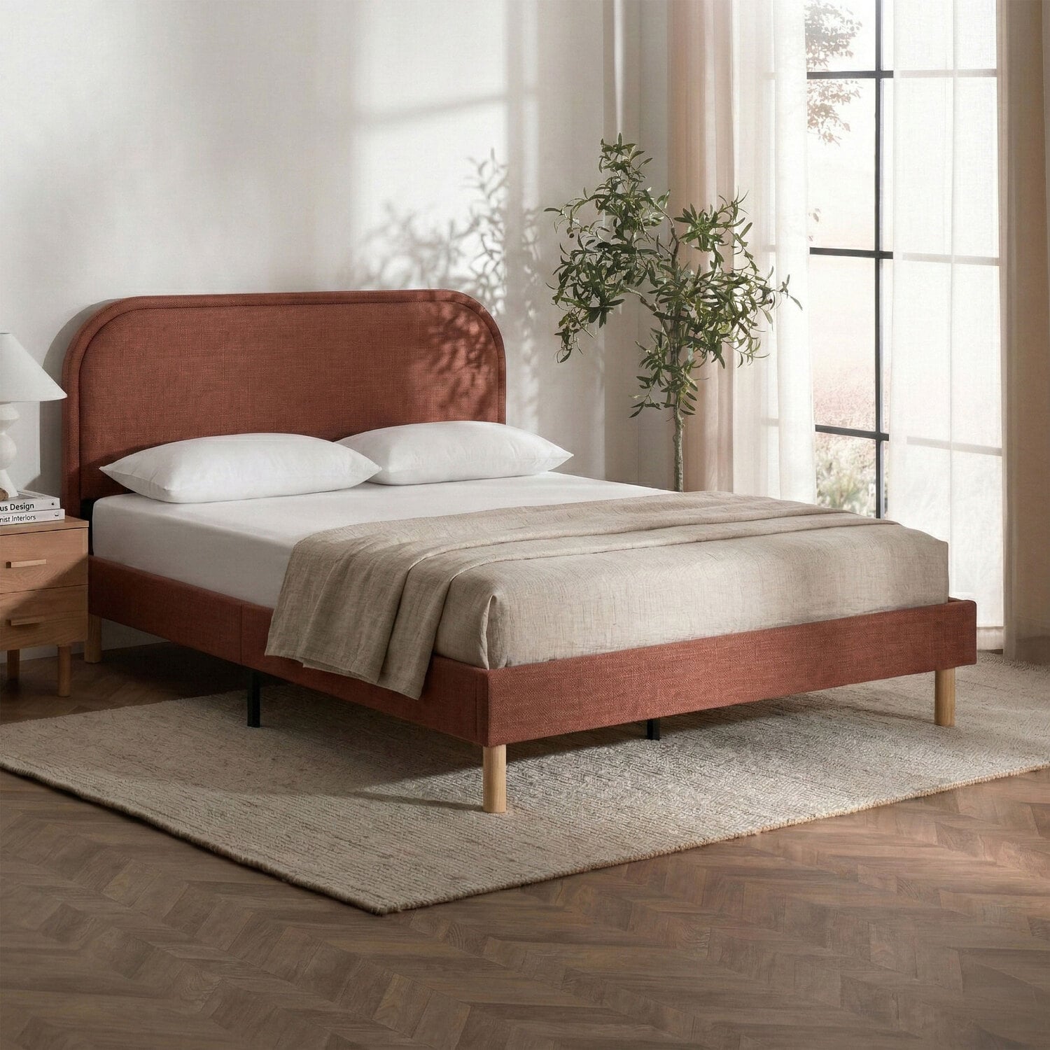 Elba Upholstered Bed Frame