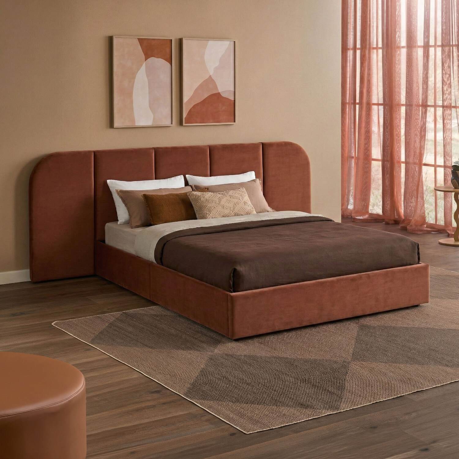 Halo Upholstered Bed