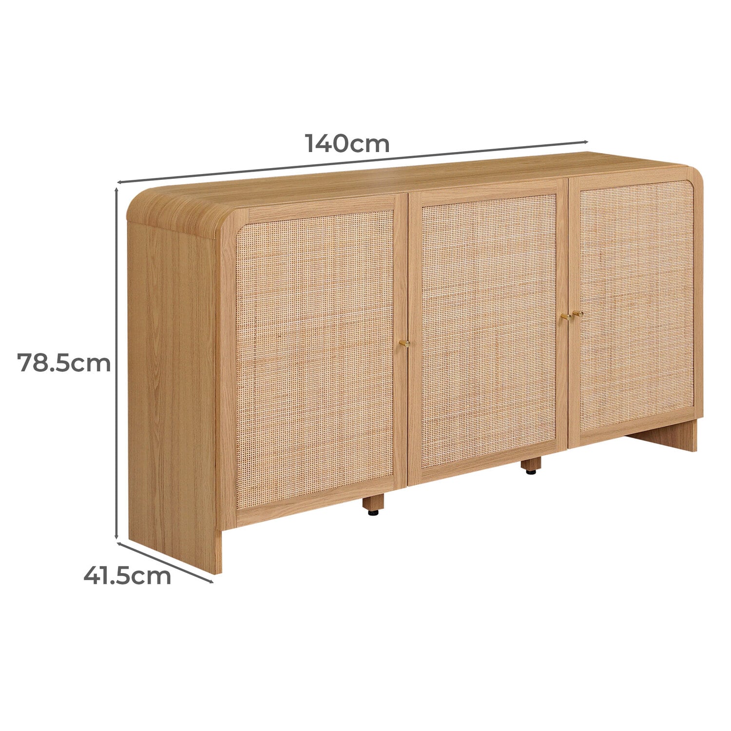 Maxine Rattan Sideboard