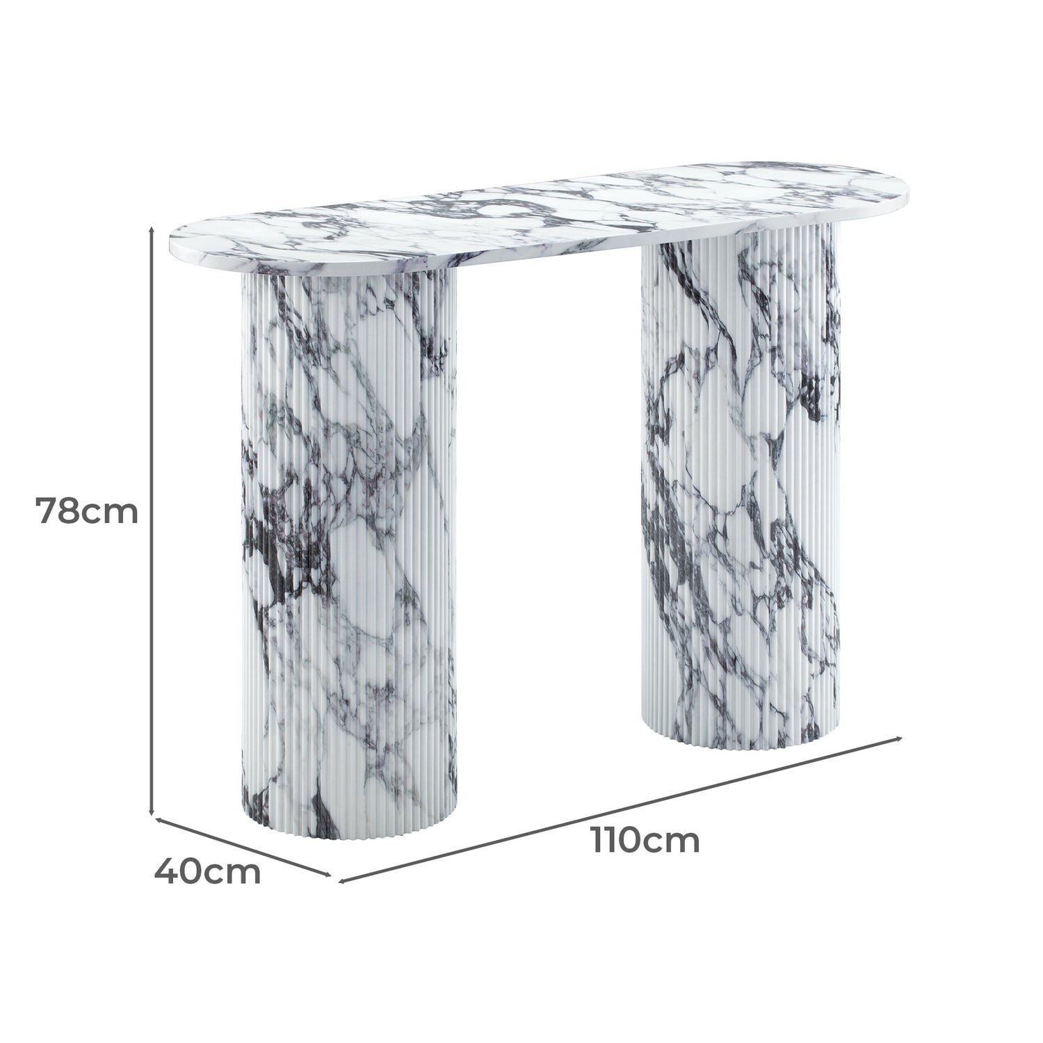 Tilly Viola-Look Console Table