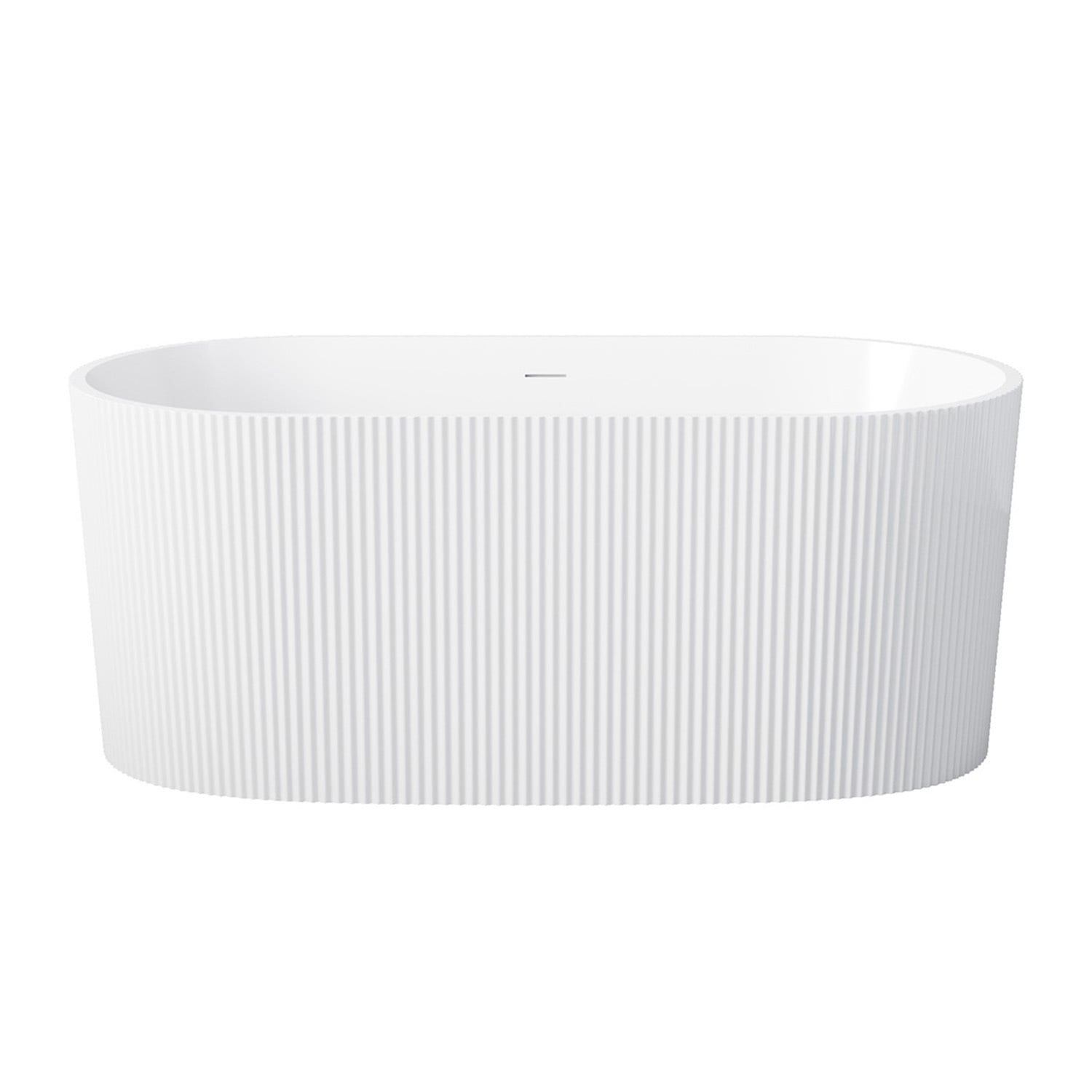 Avalon 1500mm Fulted Acrylic Freestanding Bath