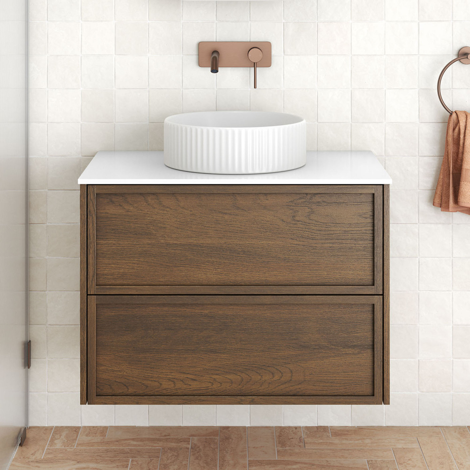 Cali 750mm Wall Hung Single Vanity