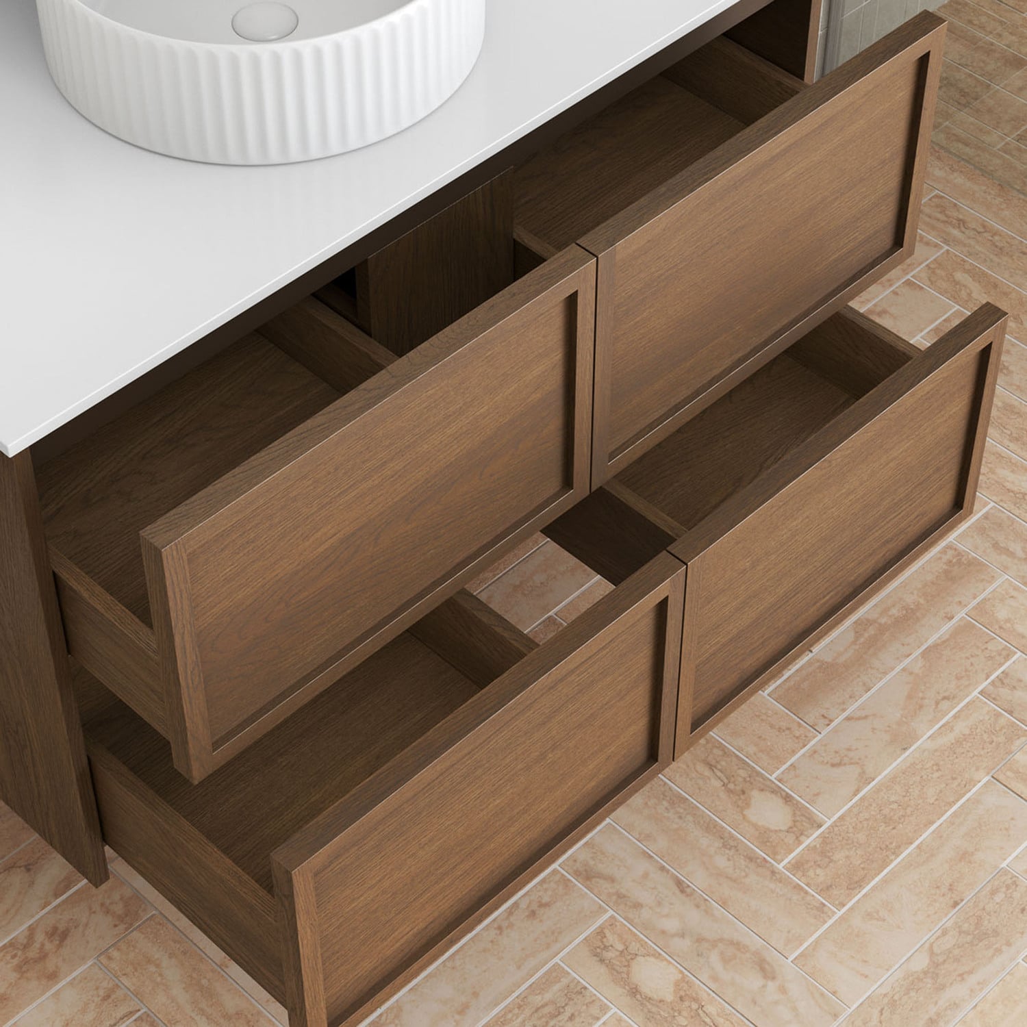 Cali 900mm Wall Hung Single Vanity