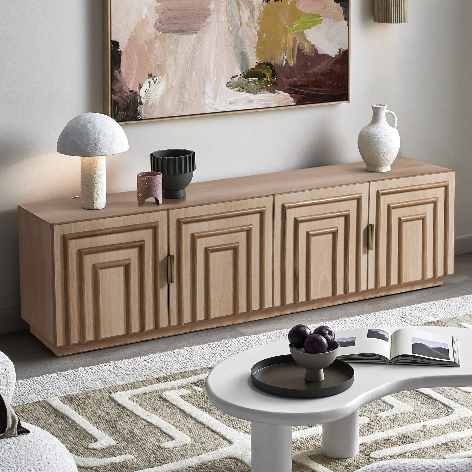 Meira 4 Door TV Unit