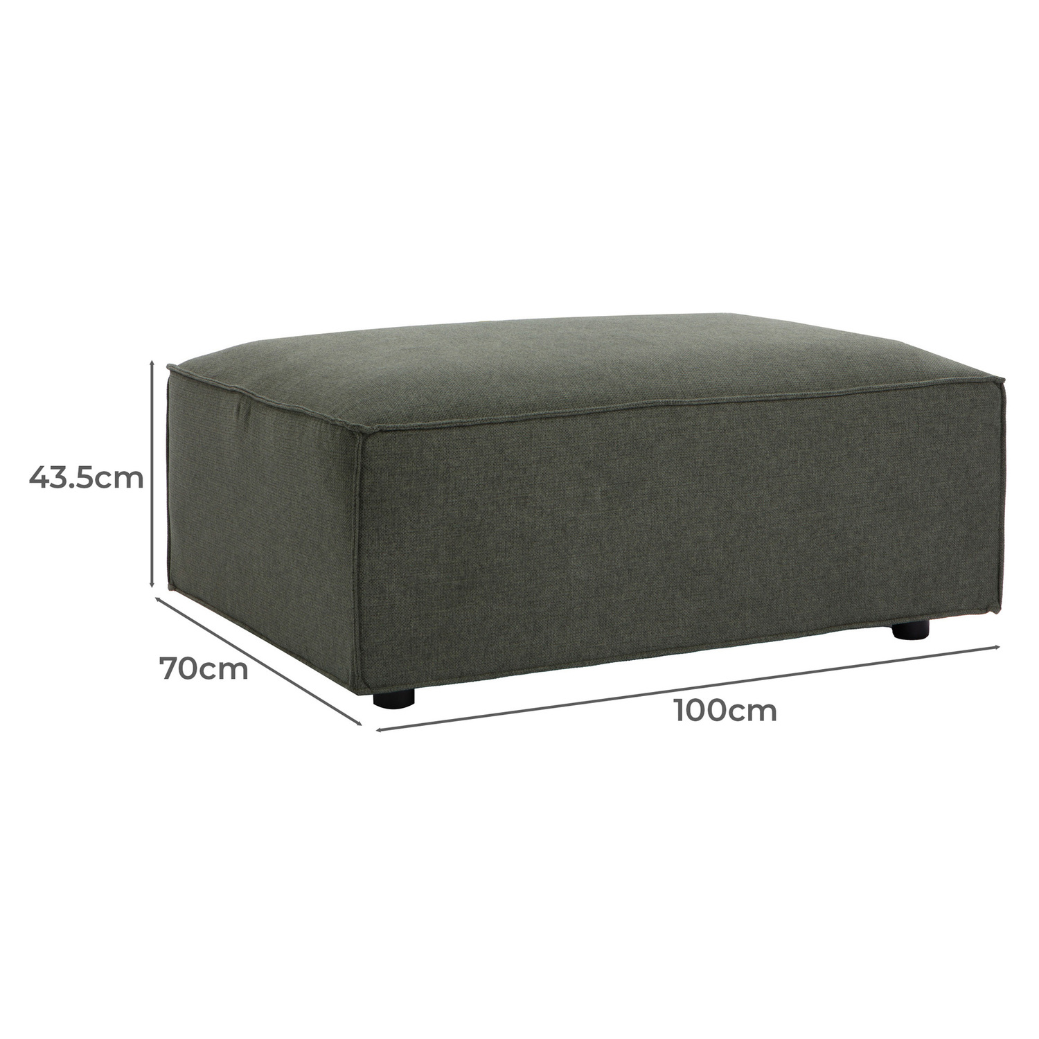 Russo 5 Seater Sofa & Ottoman Set