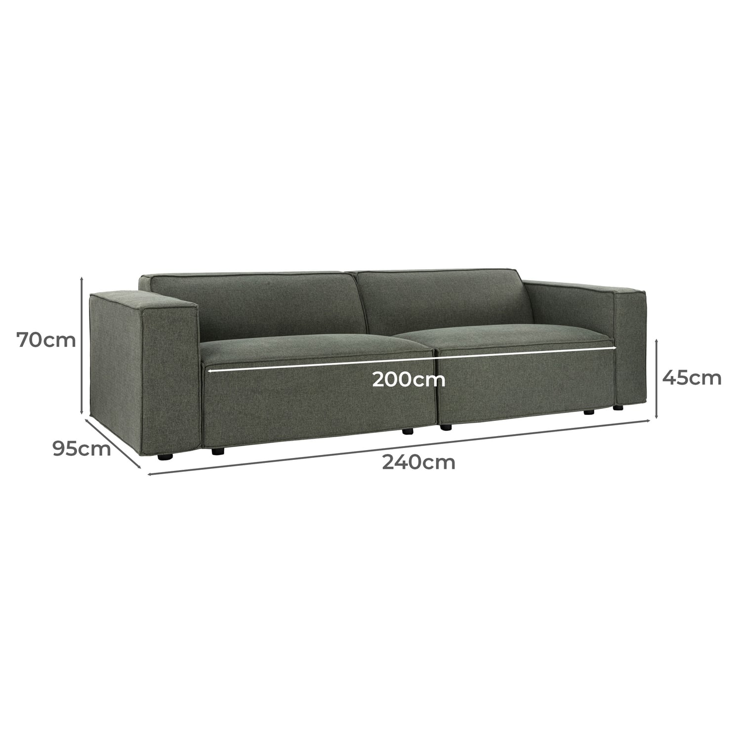 Russo 4 Seater Sofa Set