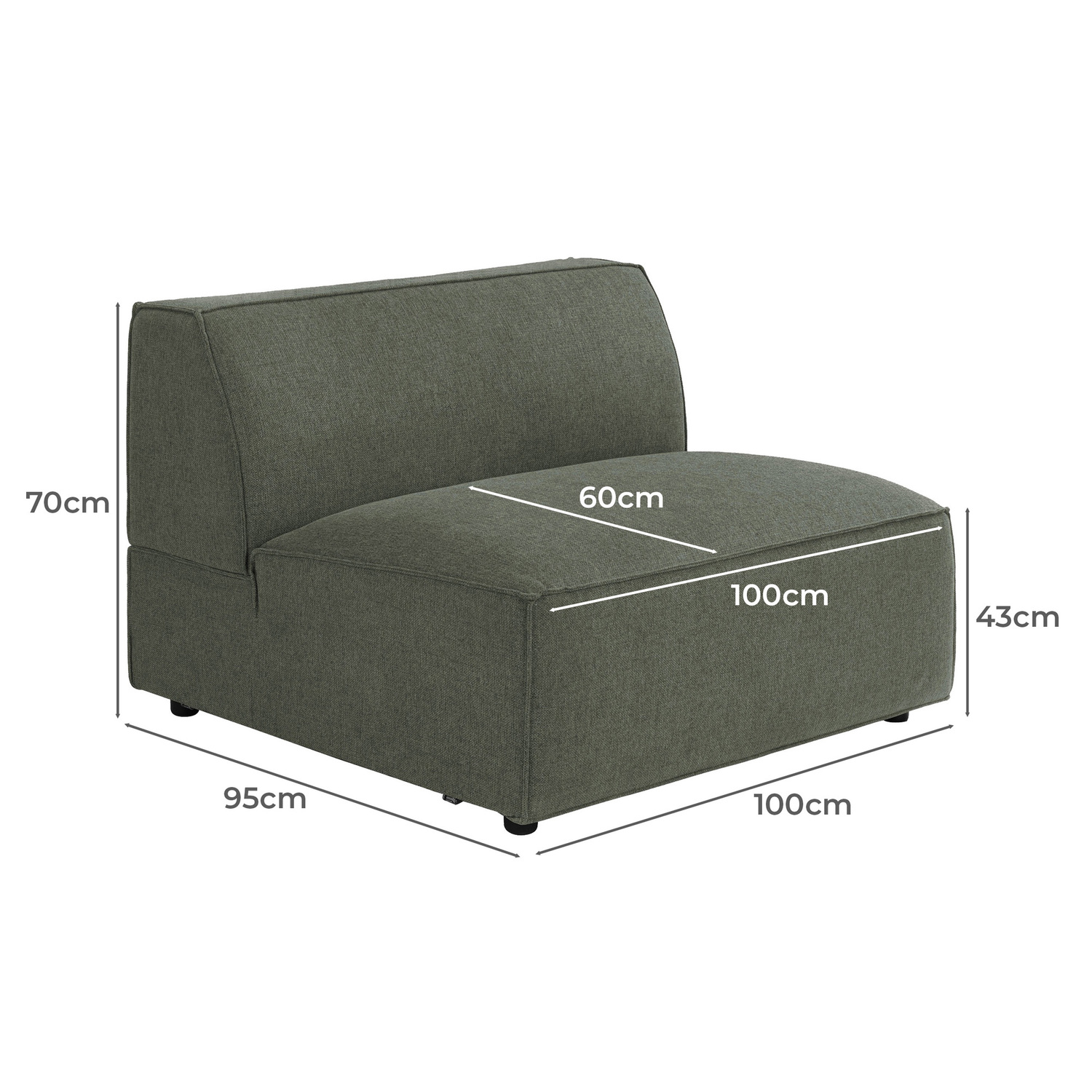 Russo 6 Seater Corner Sofa Set