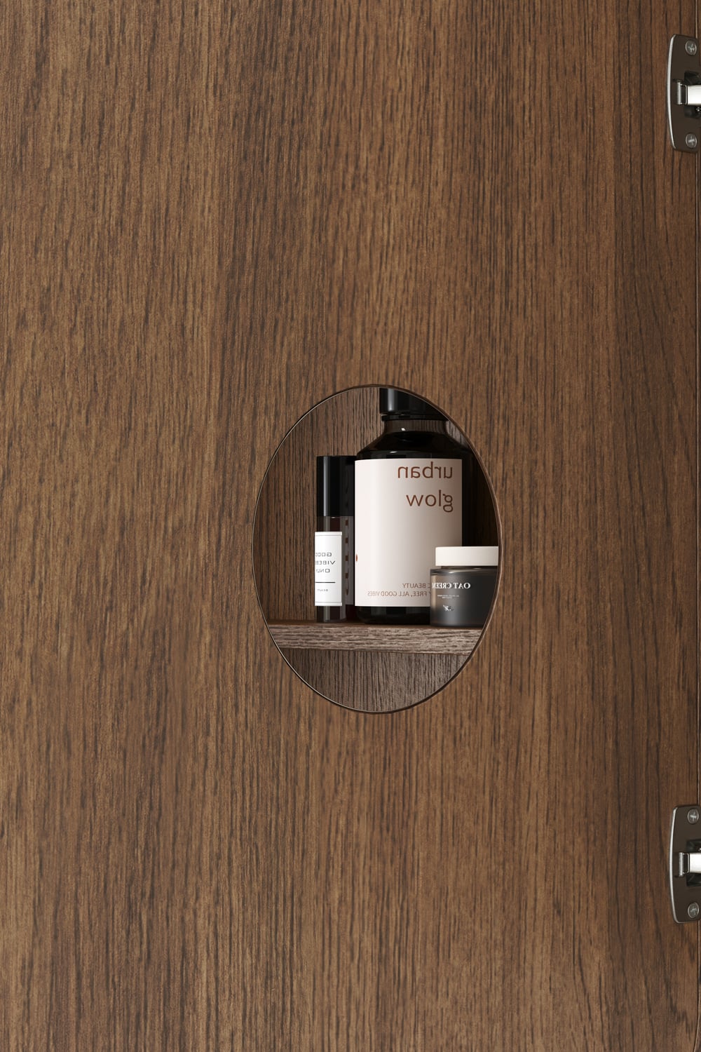 Bronte 600mm Arch Mirrored Shaving Cabinet
