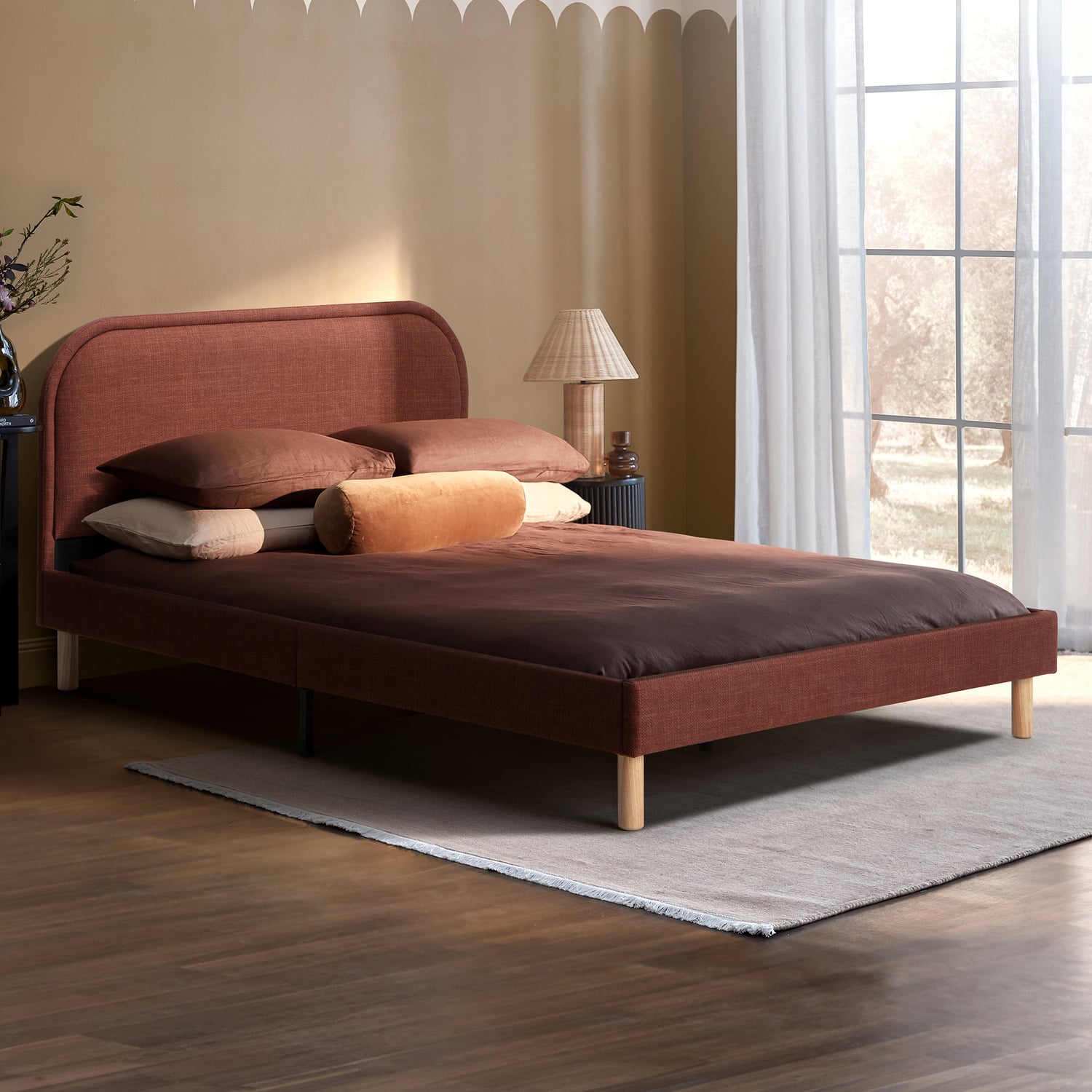 Elba Upholstered Bed Frame