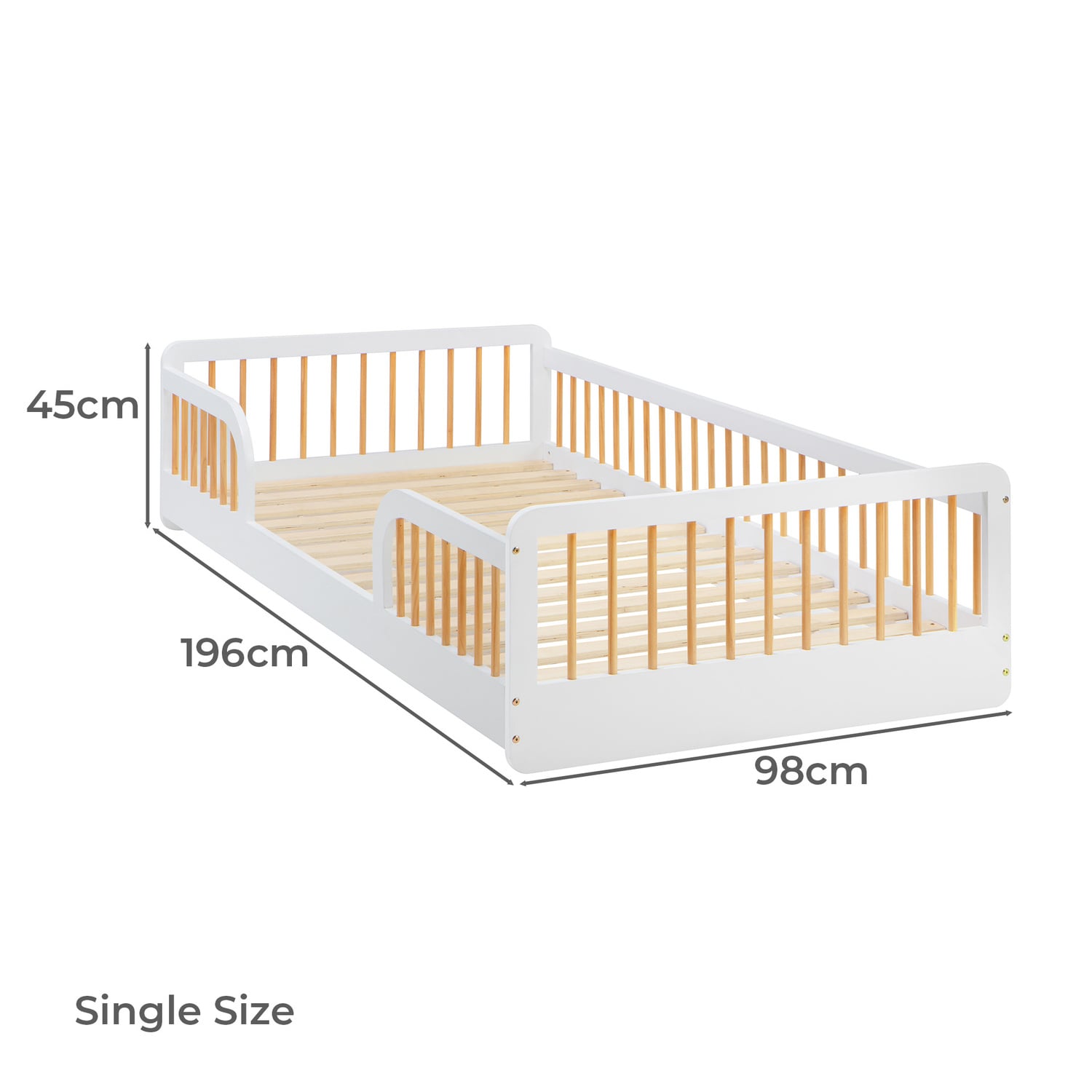 Remy Single Floor Bed