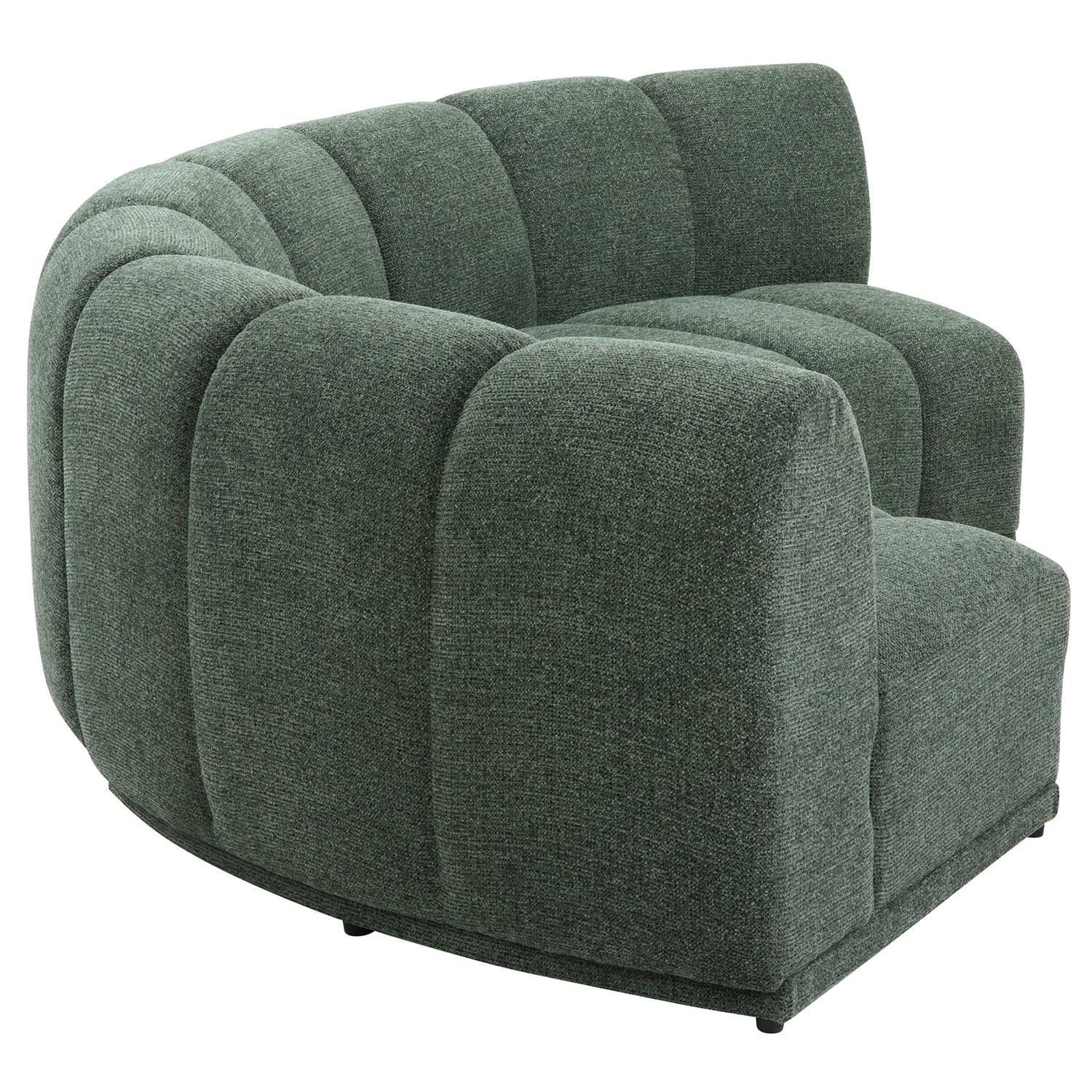 Arco Curved 3 Seater Chenille Modular Sofa