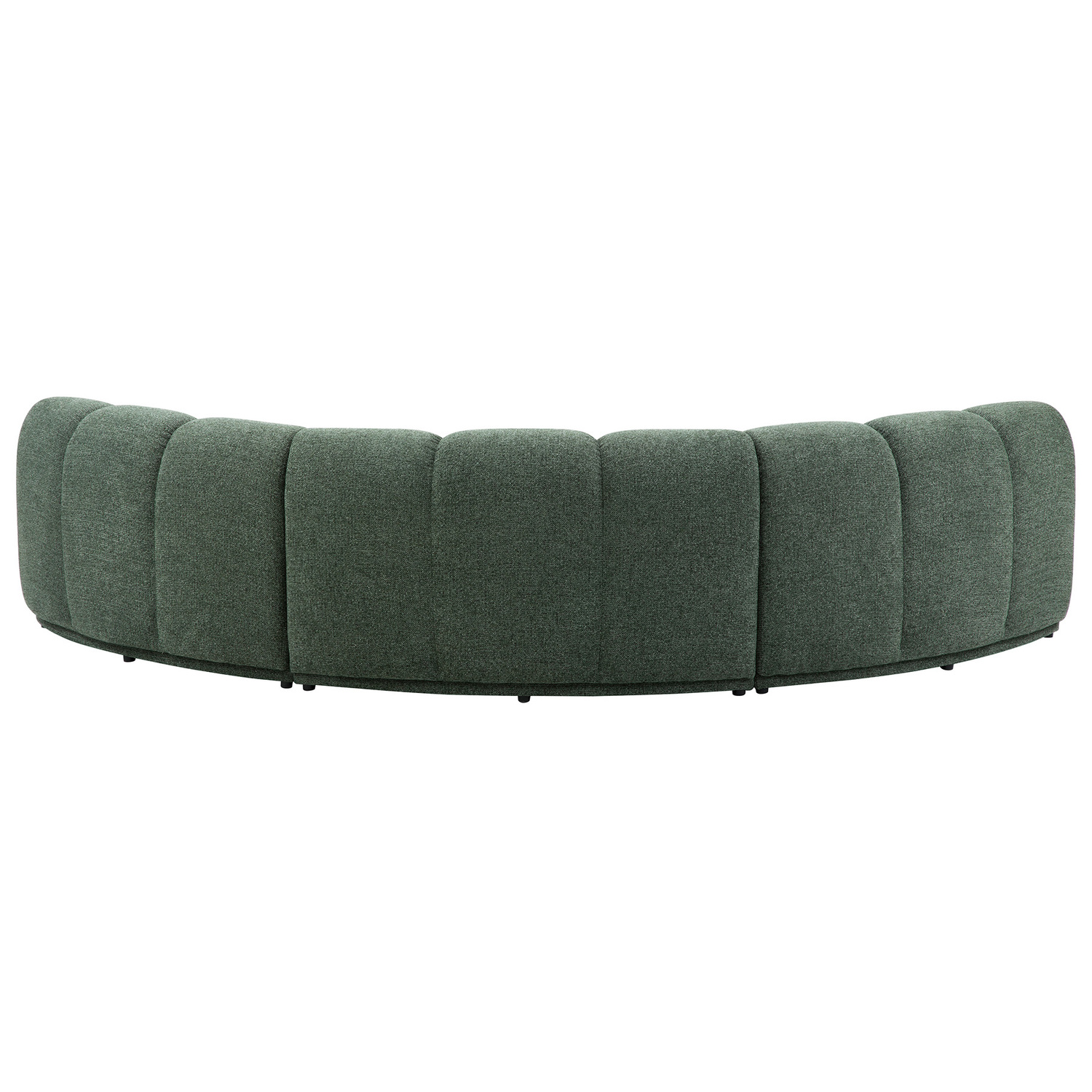 Arco Curved 3 Seater Chenille Modular Sofa