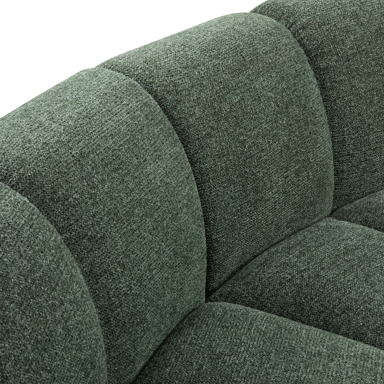 Arco Curved 3 Seater Chenille Modular Sofa