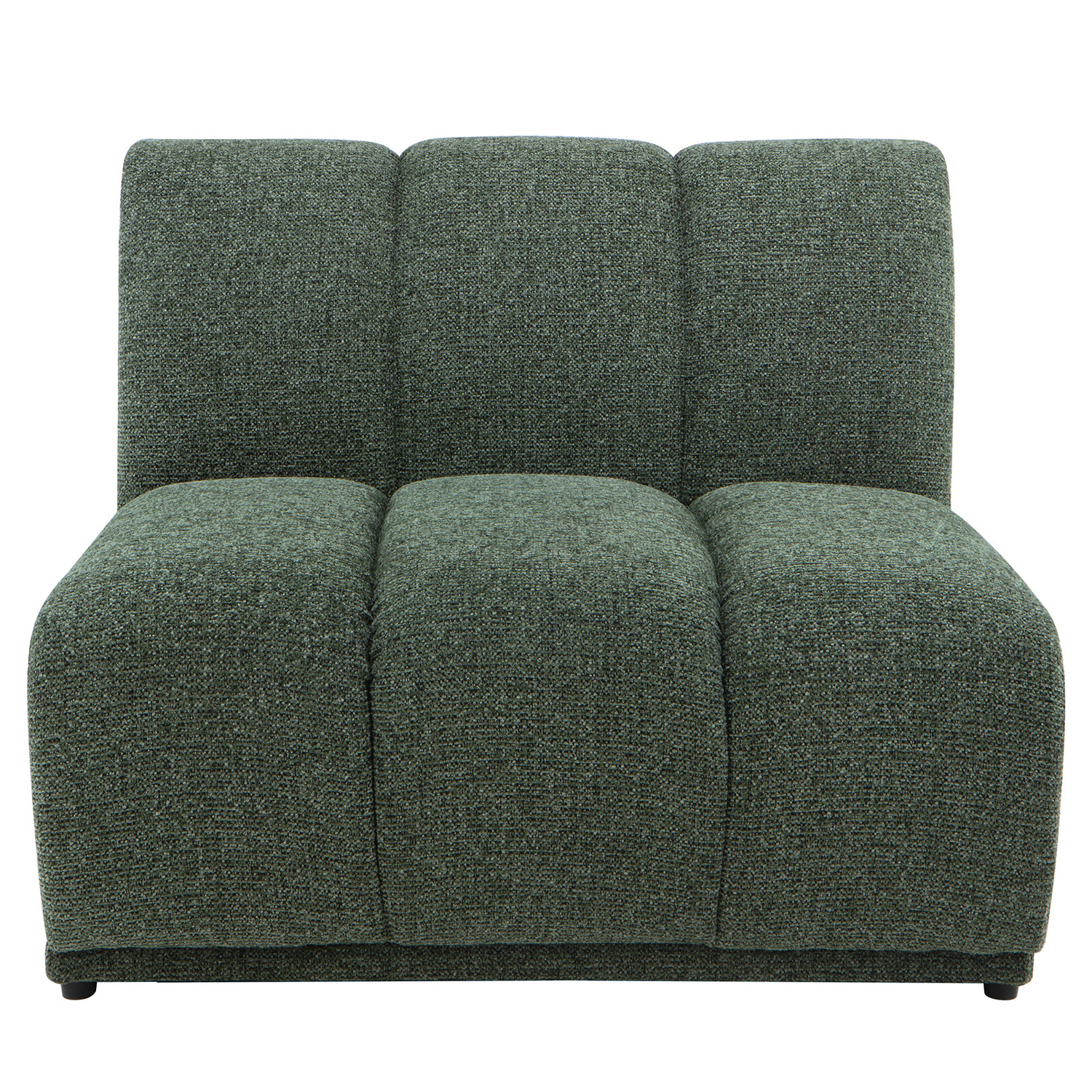 Arco Chenille Armless Chair