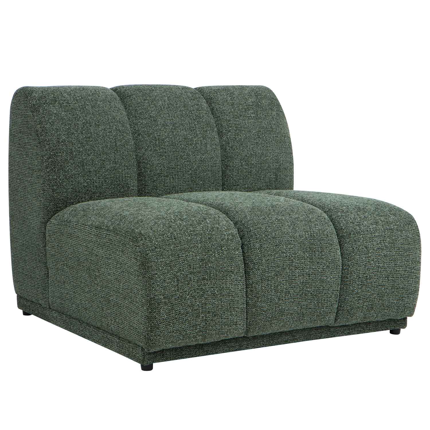 Arco Chenille Armless Chair