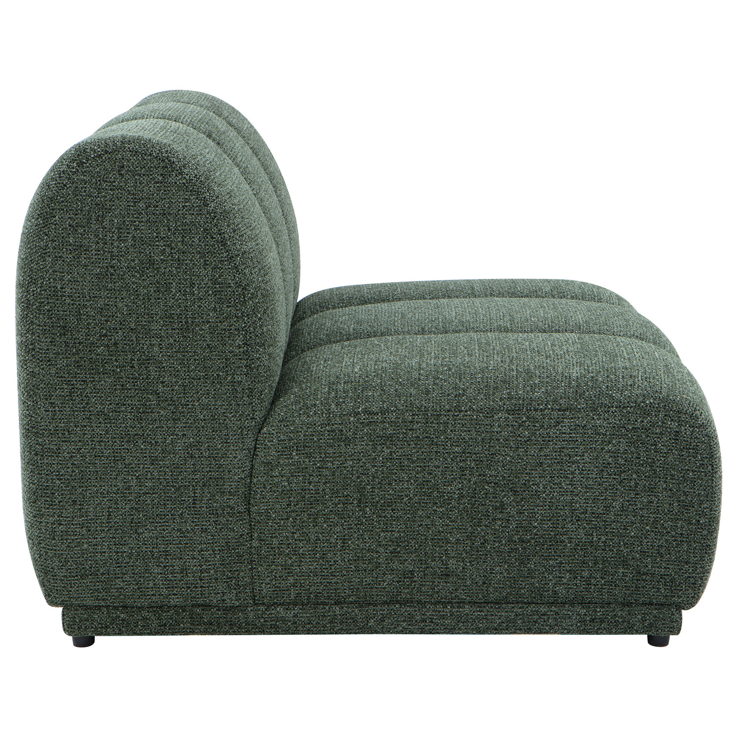Arco Chenille Armless Chair