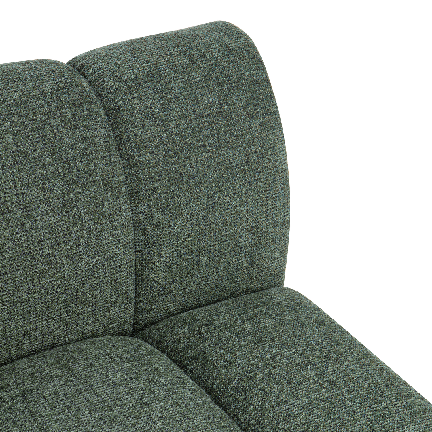 Arco Chenille Armless Chair