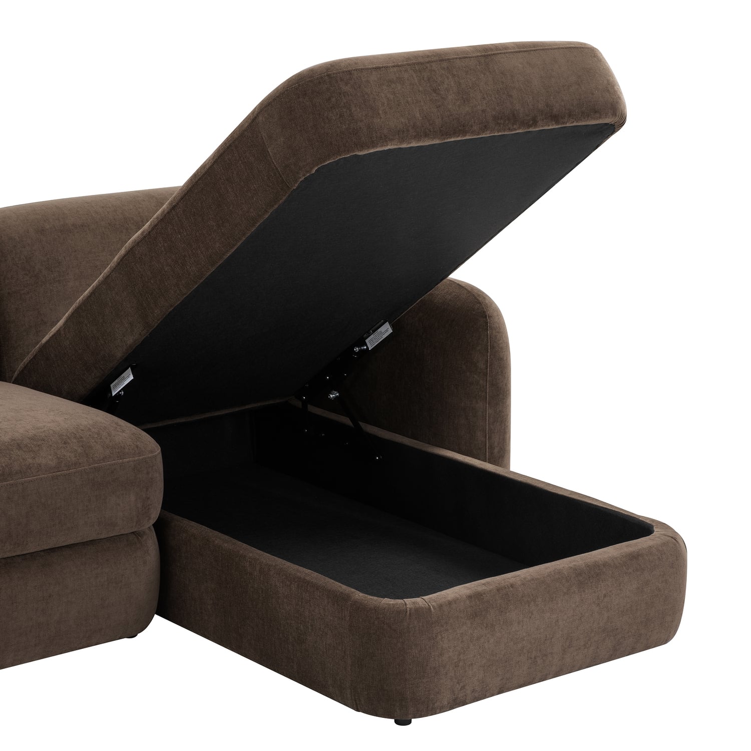 Cora 3 Seater Modular Sofa with Chaise & Storage