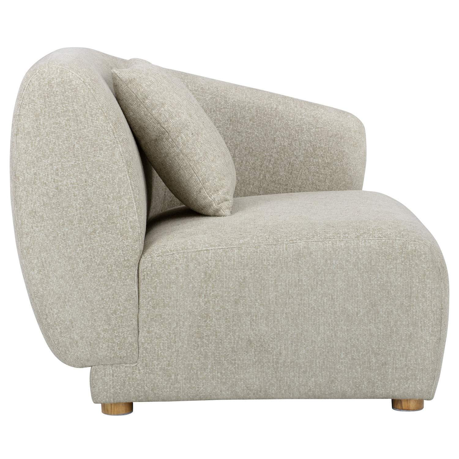 Cescent Right Corner Lounge Chair