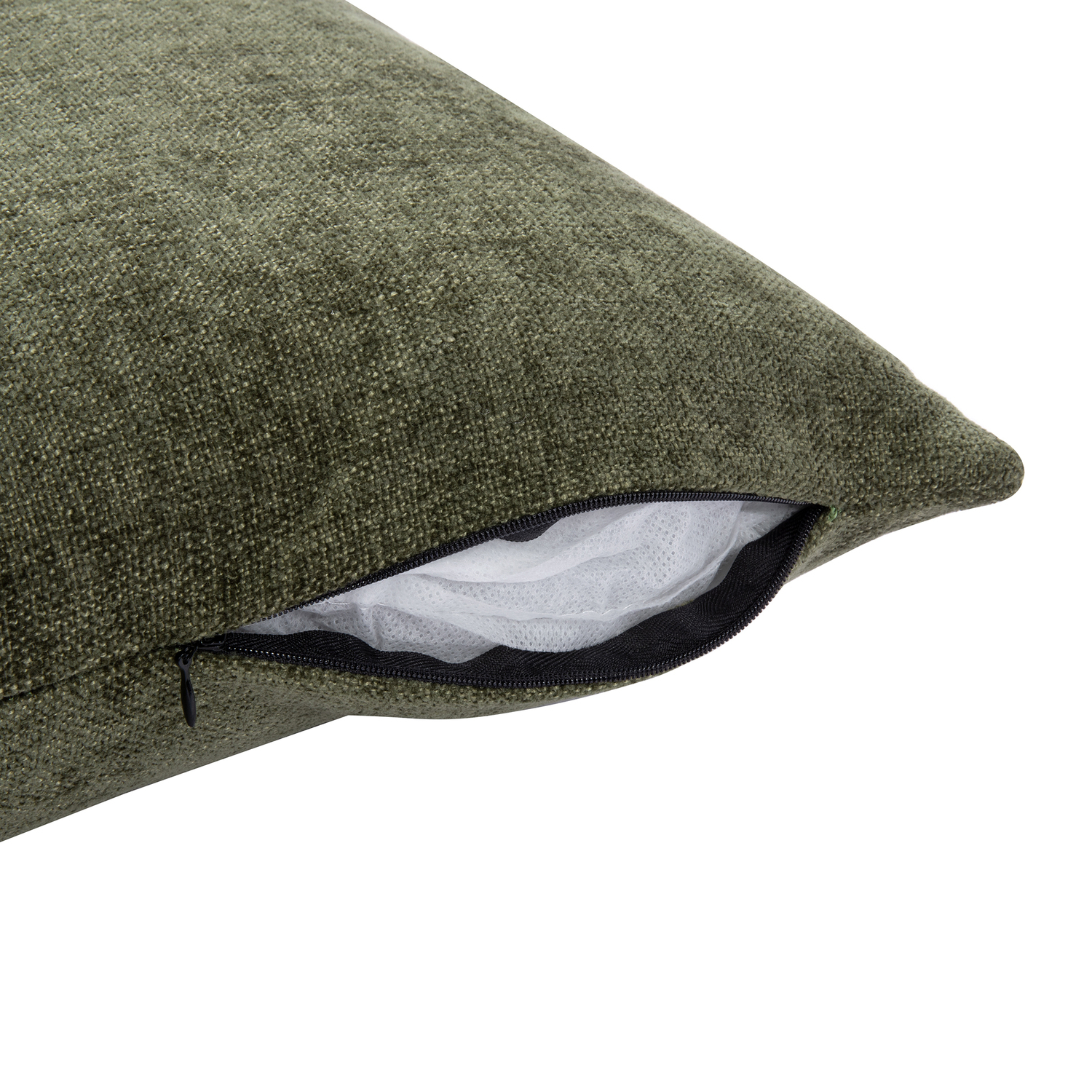 Crescent 4 Seater Chenille Modular Sofa