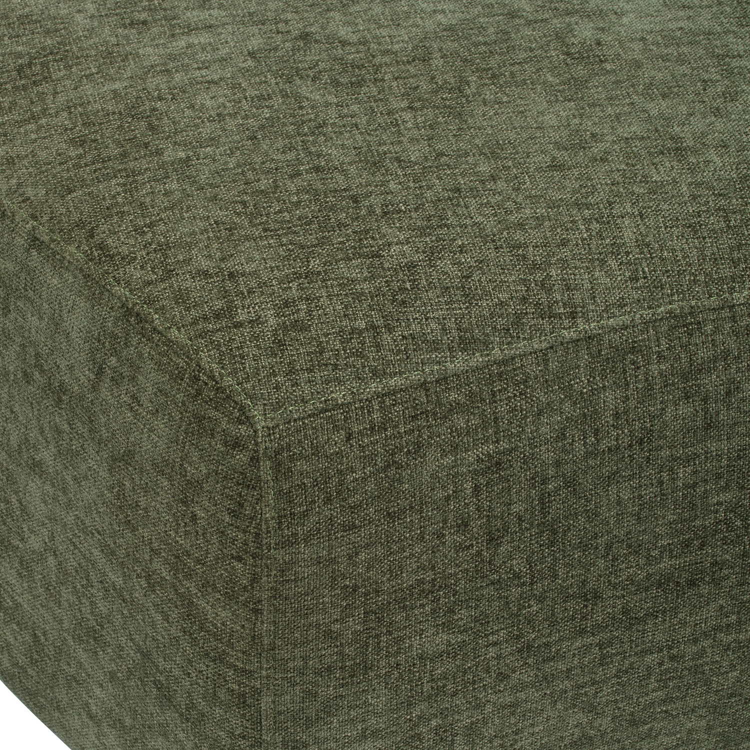 Cescent Wedge Chenille Armless Chair