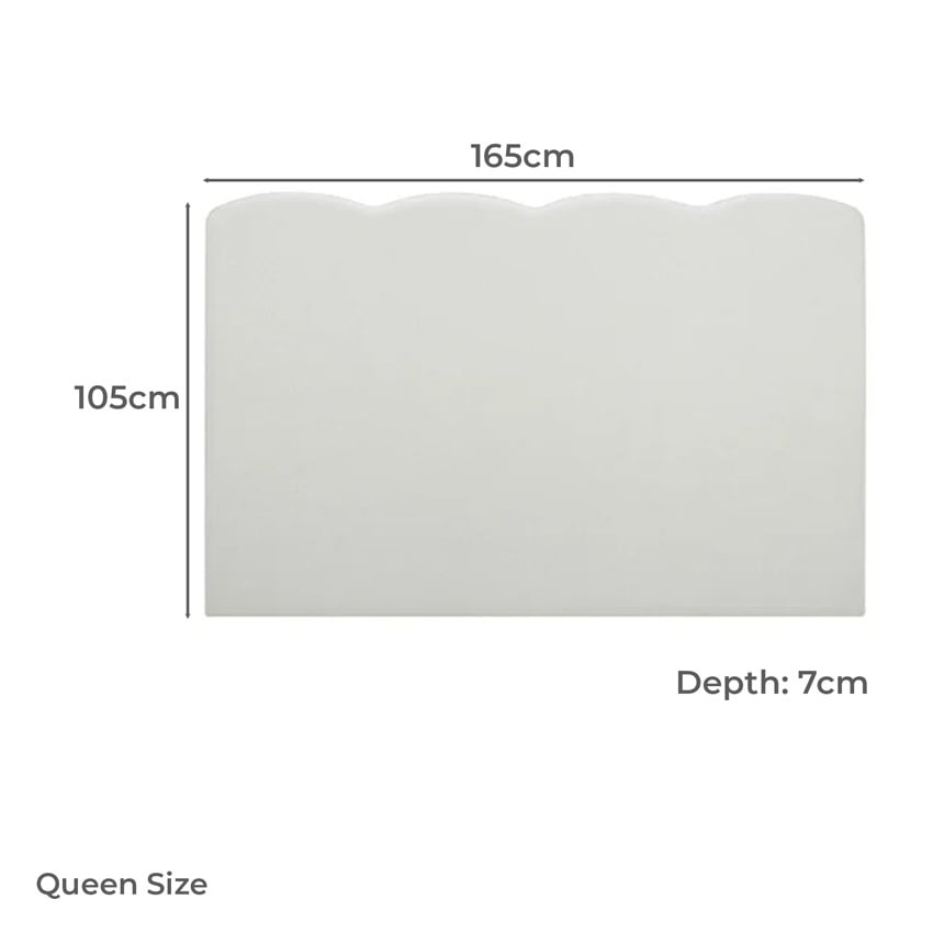 Pippa Queen Upholstered Bedhead