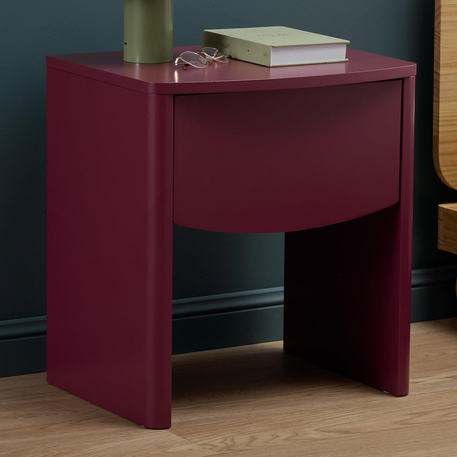 Kira 1 Drawer Bedside Table