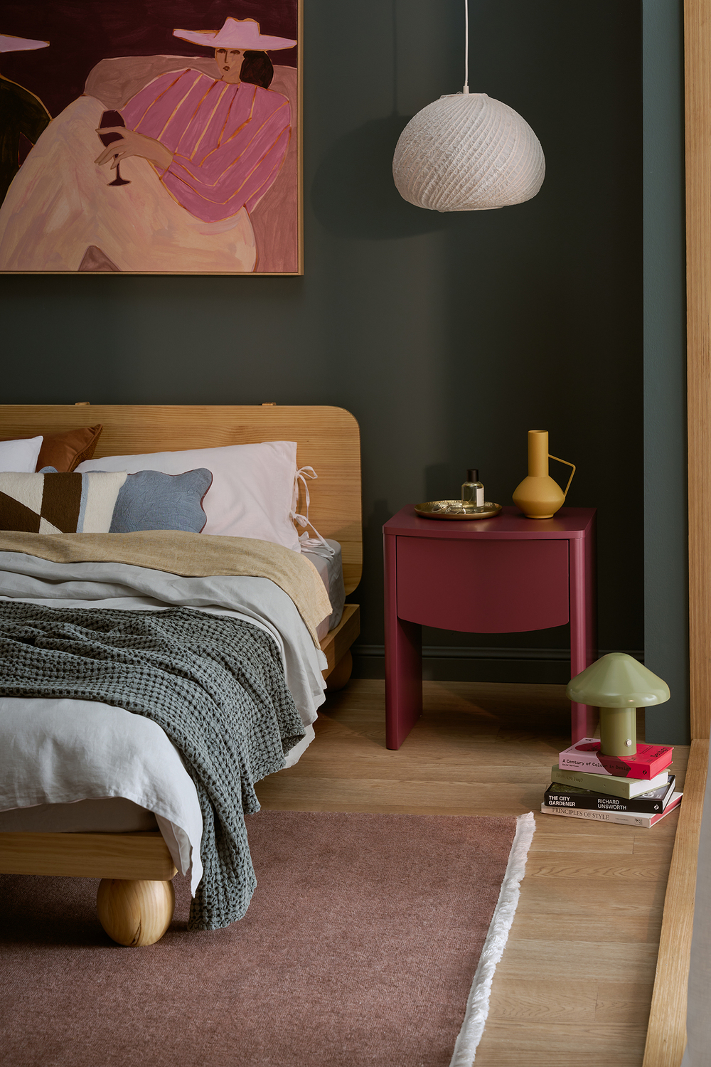 Kira 1 Drawer Bedside Table